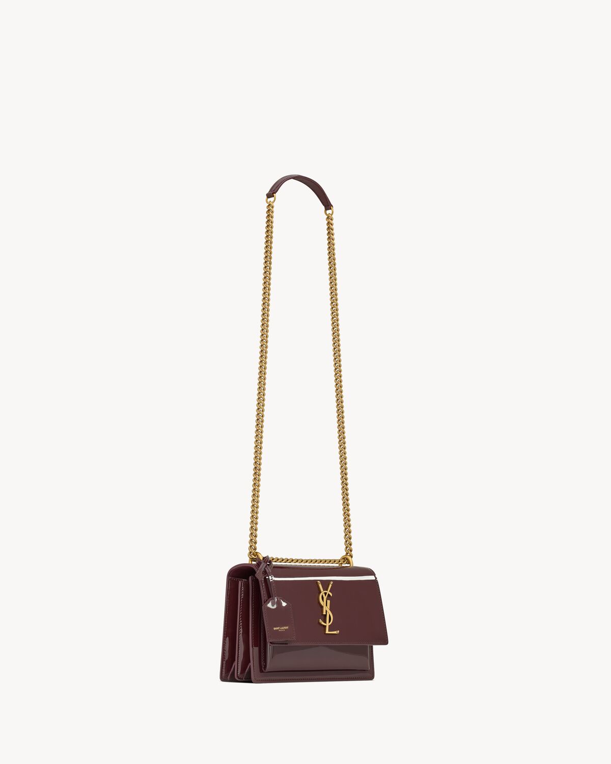 YSL Sunset Small in Patent Leather - Image 2